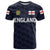 Custom England Cricket T Shirt Unique Navy LT8 - Wonder Print Shop