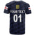 Custom England Cricket T Shirt Unique Navy LT8 - Wonder Print Shop