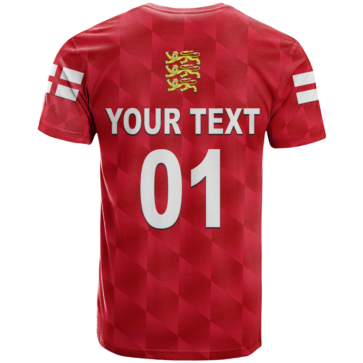 Custom England Cricket T Shirt Unique Red LT8 - Wonder Print Shop