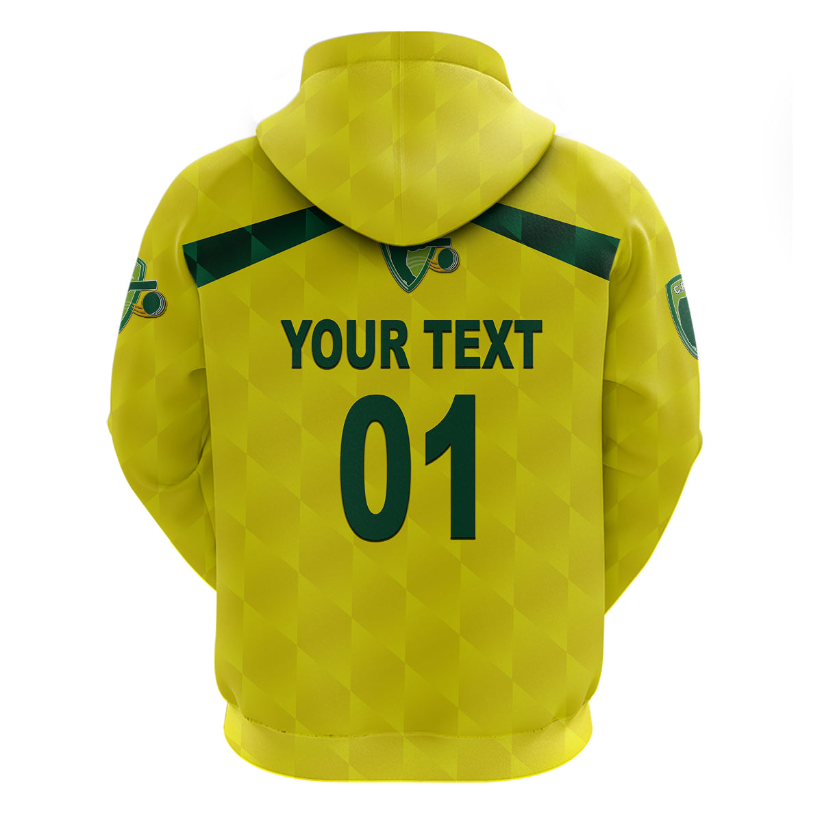 Custom Australia CrickeHoodie Aussie Unique Yellow LT8 - Wonder Print Shop