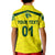 Custom Australia Cricket Polo Shirt for Kid Aussie Unique Yellow LT8 - Wonder Print Shop