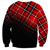 Scottish Gaelic Sweatshirt Crest Scotland Lion Tartan - Wonder Print Shop