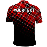 Custom Scottish Gaelic Polo Shirt Crest Scotland Lion Tartan - Wonder Print Shop