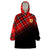 (Custom Personalised) Scottish Gaelic Wearable Blanket Hoodie Crest Scotland Lion Tartan - Wonder Print Shop