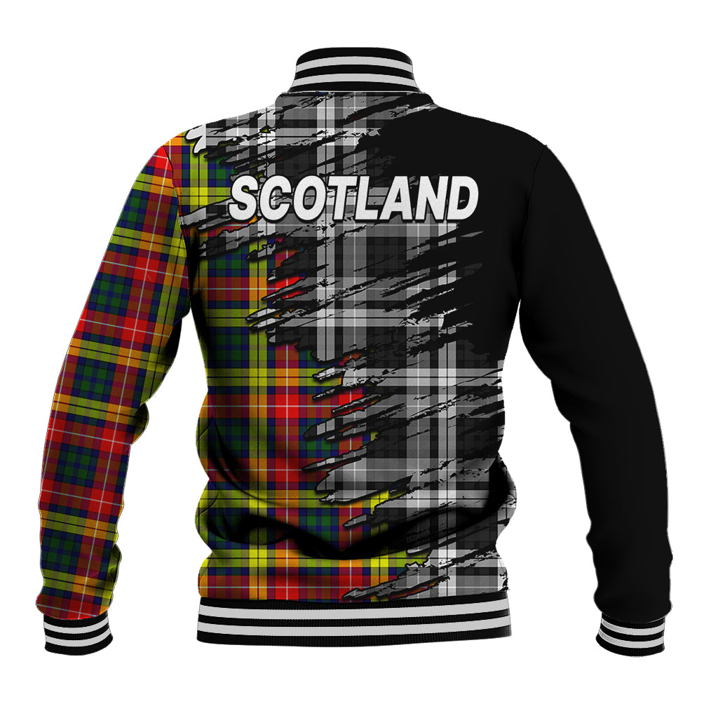 Scottish Tartan Baseball Jacket Scotland Modern Crest Tartan LT9 - Wonder Print Shop