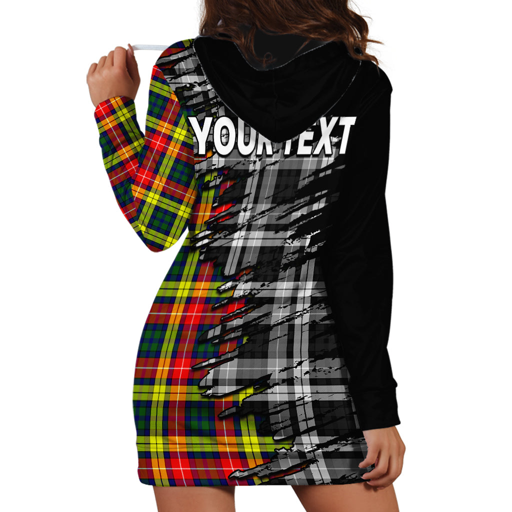 (Custom Personalised) Scottish Tartan Hoodie Dress Scotland Modern Crest Tartan - Wonder Print Shop