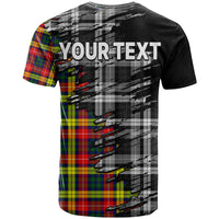 Custom Scottish Tartan T Shirt Scotland Modern Crest Tartan - Wonder Print Shop