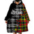 (Custom Personalised) Scottish Tartan Wearable Blanket Hoodie Scotland Modern Crest Tartan - Wonder Print Shop