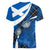 (Custom Personalised) Scottish Thistle Tartan Women V Neck T Shirt Scottish Alba Flag Style - Wonder Print Shop