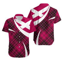 Scottish Alba Flag Hawaiian Shirt Scottish Colourful Tartan Pink Version - Wonder Print Shop