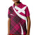 Scottish Alba Flag Polo Shirt for Kid Scottish Colourful Tartan Pink Version - Wonder Print Shop