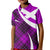 Scottish Alba Flag Polo Shirt for Kid Scottish Colourful Tartan Purple Version - Wonder Print Shop