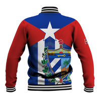 Cuba Simple Coat Of Arms Baseball Jacket LT9 - Wonder Print Shop