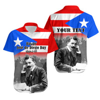 (Custom Personalised) Puerto Rico Hawaiian Shirt Happy Jose de Diego Day - Wonder Print Shop