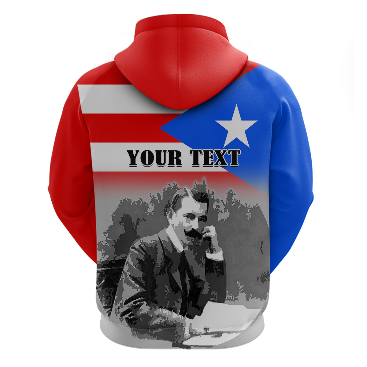 Custom Puerto Rico Hoodie Happy Jose de Diego Day - Wonder Print Shop