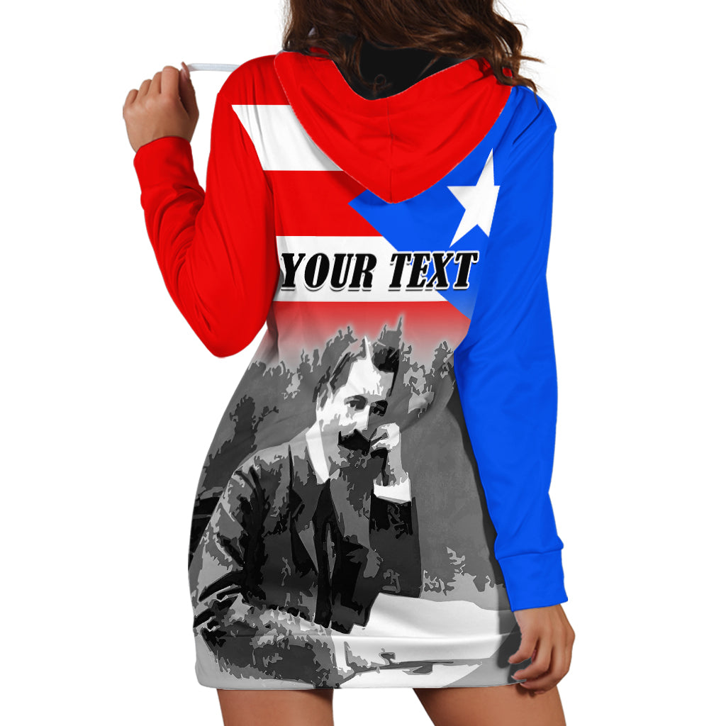 (Custom Personalised) Puerto Rico Hoodie Dress Happy Jose de Diego Day - Wonder Print Shop