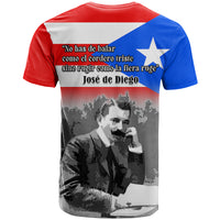Puerto Rico T Shirt Happy Jose de Diego Day - Wonder Print Shop