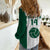 (Custom Text And Number) Hawaii Volleyball Women Casual Shirt Hawaiian Kakau White Style - Wonder Print Shop