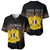 (Custom Personalised) Syria Baseball Jersey Coat Of Arms Mix Syrian Mosaic - Wonder Print Shop