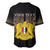 (Custom Personalised) Syria Baseball Jersey Coat Of Arms Mix Syrian Mosaic - Wonder Print Shop