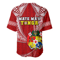Tonga Rugby Baseball Jersey Mate Maa Tonga Pacific Tongan Ngatu - Wonder Print Shop