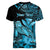 (Custom Personalised) Hawaii Monk Seal Women V Neck T Shirt Polynesian Kakau With Kanaka Turquoise - Wonder Print Shop