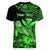 (Custom Personalised) Hawaii Monk Seal Women V Neck T Shirt Polynesian Kakau With Kanaka Green - Wonder Print Shop
