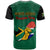 South Africa T Shirt African Pattern Happy Freedom Day Green Version - Wonder Print Shop
