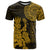 Custom Mexico Aztec T Shirt El Calendario Maya Mix Huitzilopochtli Gold - Wonder Print Shop