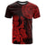 Custom Mexico Aztec T Shirt El Calendario Maya Mix Huitzilopochtli Red - Wonder Print Shop