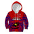 (Custom Personalised) Papua New Guinea Kid Hoodie Central Province Mix Coat Of Arms Polynesian Art - Wonder Print Shop
