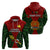 Custom Papua New Guinea Hoodie Chimbu Province Mix Coat Of Arms Polynesian Art - Wonder Print Shop