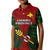 Custom Papua New Guinea Polo Shirt for Kid Chimbu Province Mix Coat Of Arms Polynesian Art - Wonder Print Shop