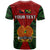 Custom Papua New Guinea T Shirt Chimbu Province Mix Coat Of Arms Polynesian Art - Wonder Print Shop