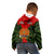 (Custom Personalised) Papua New Guinea Kid Hoodie Eastern Highlands Province Mix Coat Of Arms Polynesian Art - Wonder Print Shop