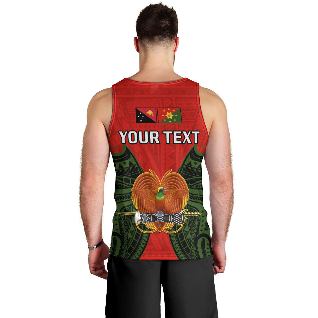 custom-personalised-papua-new-guinea-men-tank-top-eastern-highlands-province-mix-coat-of-arms-polynesian-art