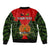 (Custom Personalised) Papua New Guinea Sleeve Zip Bomber Jacket Eastern Highlands Province Mix Coat Of Arms Polynesian Art - Wonder Print Shop