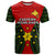 Custom Papua New Guinea T Shirt Eastern Highlands Province Mix Coat Of Arms Polynesian Art - Wonder Print Shop