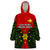(Custom Personalised) Papua New Guinea Wearable Blanket Hoodie Eastern Highlands Province Mix Coat Of Arms Polynesian Art - Wonder Print Shop
