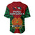 Papua New Guinea Baseball Jersey East New Britain Province Mix Coat Of Arms Polynesian Art - Wonder Print Shop
