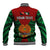 (Custom Personalised) Papua New Guinea Baseball Jacket East New Britain Province Mix Coat Of Arms Polynesian Art - Wonder Print Shop