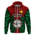 Custom Papua New Guinea Hoodie East New Britain Province Mix Coat Of Arms Polynesian Art - Wonder Print Shop