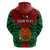 Custom Papua New Guinea Hoodie East New Britain Province Mix Coat Of Arms Polynesian Art - Wonder Print Shop
