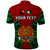 Custom Papua New Guinea Polo Shirt East New Britain Province Mix Coat Of Arms Polynesian Art - Wonder Print Shop