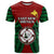 Custom Papua New Guinea T Shirt East New Britain Province Mix Coat Of Arms Polynesian Art - Wonder Print Shop