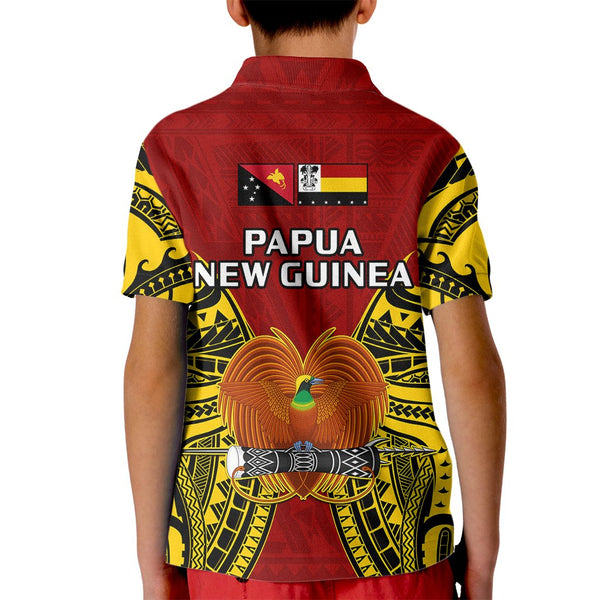 (Custom Personalised) Papua New Guinea Hawaiian Shirt Madang Province Mix Coat Of Arms Polynesian Art LT14