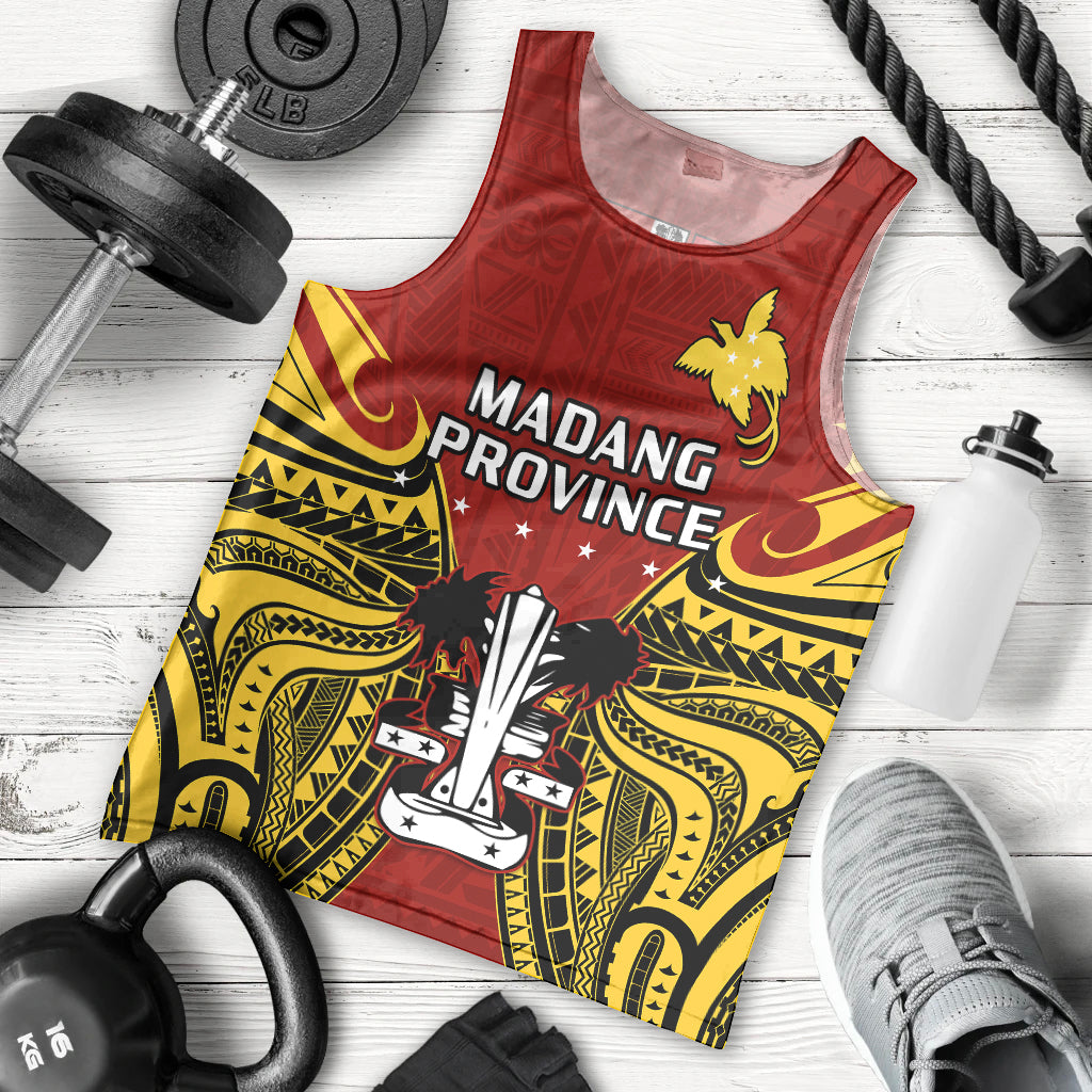 custom-personalised-papua-new-guinea-men-tank-top-madang-province-mix-coat-of-arms-polynesian-art
