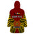 (Custom Personalised) Papua New Guinea Wearable Blanket Hoodie Madang Province Mix Coat Of Arms Polynesian Art - Wonder Print Shop