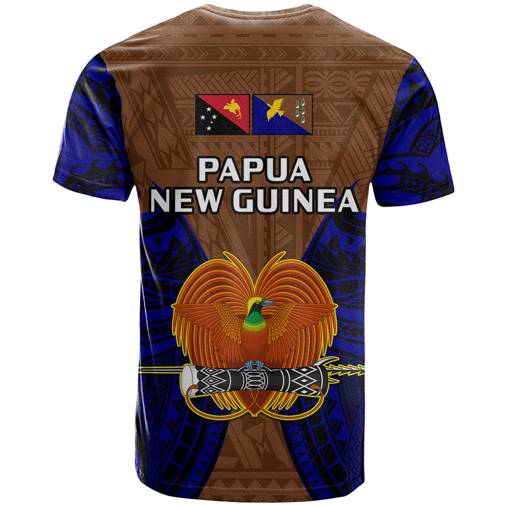 Papua New Guinea T Shirt Manus Province Mix Coat Of Arms Polynesian Art - Wonder Print Shop