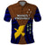 Custom Papua New Guinea Polo Shirt Manus Province Mix Coat Of Arms Polynesian Art - Wonder Print Shop